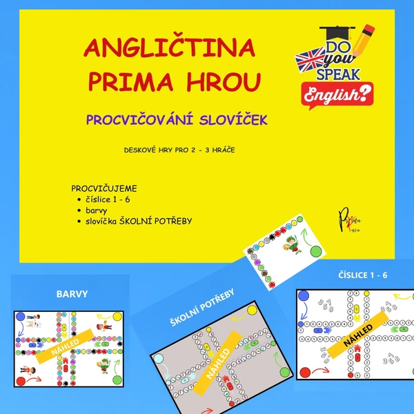ANGLIČTINA PRIMA HROU
