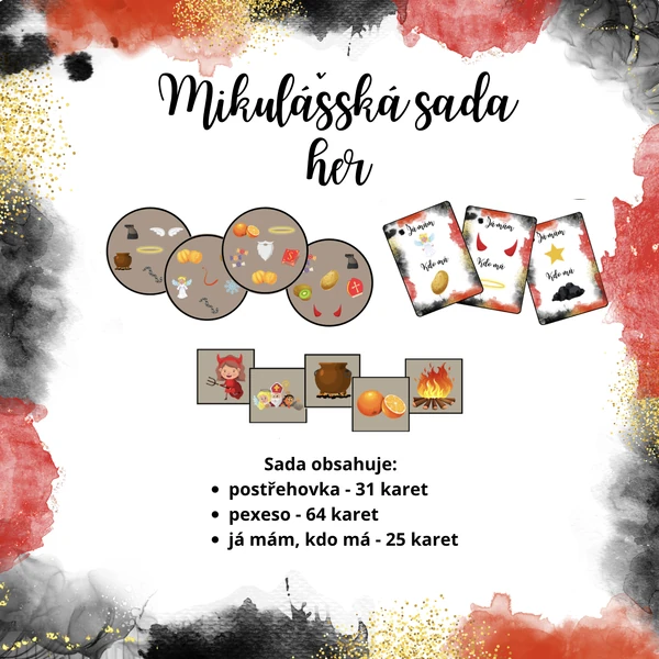 Mikulášská sada her