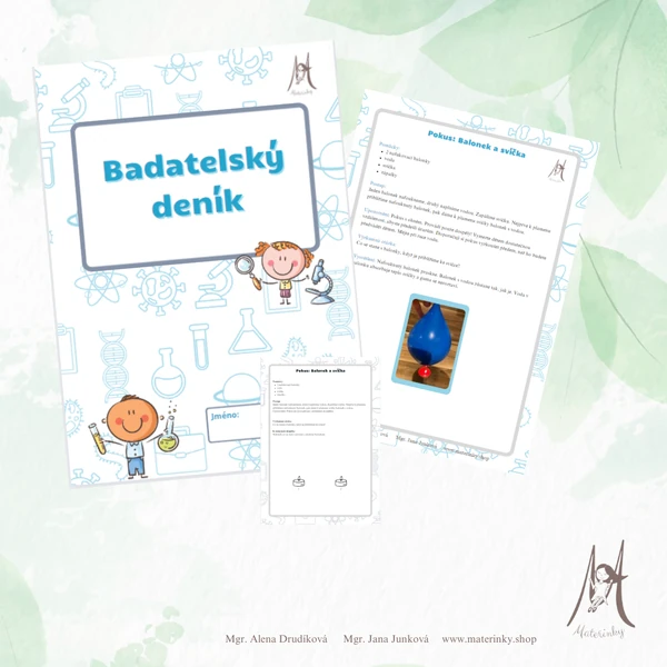 Badatelský deník 8 - pokusy