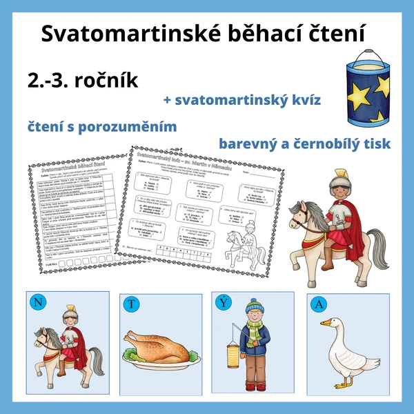 Svatomartinské běhací čtení