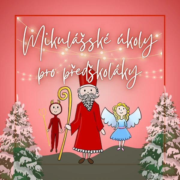 Mikulášský balíček úkolů pro předškoláky