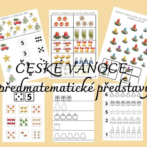 České Vánoce - předmatematické představy