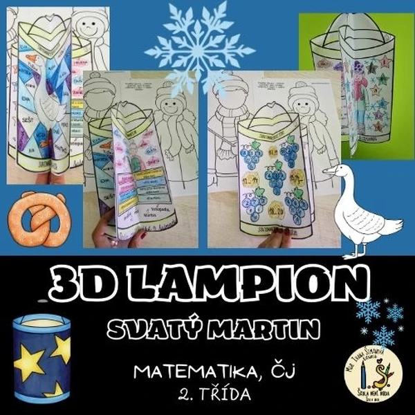 3D LAMPION 2. třída SVATÝ MARTIN