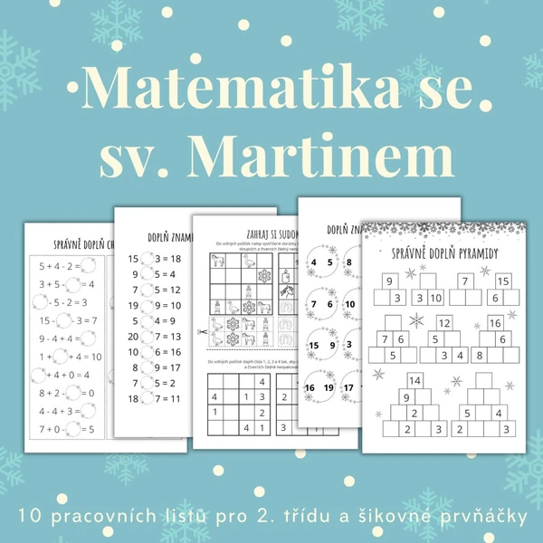 Matematika se sv. Martinem