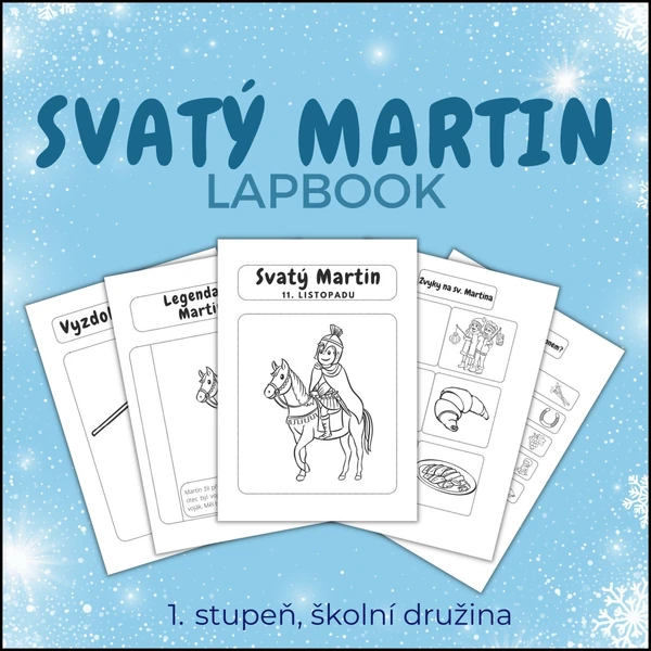 Sv. Martin - LAPBOOK