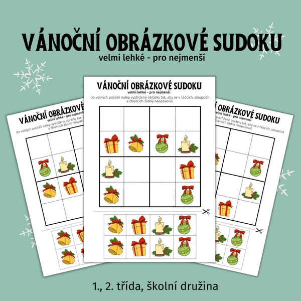 Sudoku s vánočními motivy