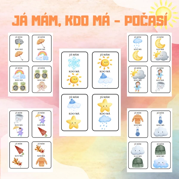 JÁ MÁM, KDO MÁ - POČASÍ