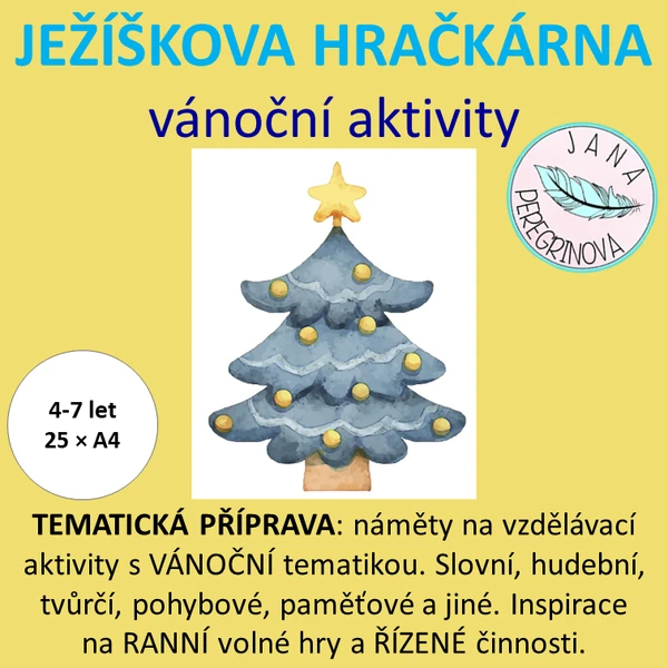 JEŽÍŠKOVA HRAČKÁRNA – ranní volné hry, řízené činnosti/ předvánoční aktivity