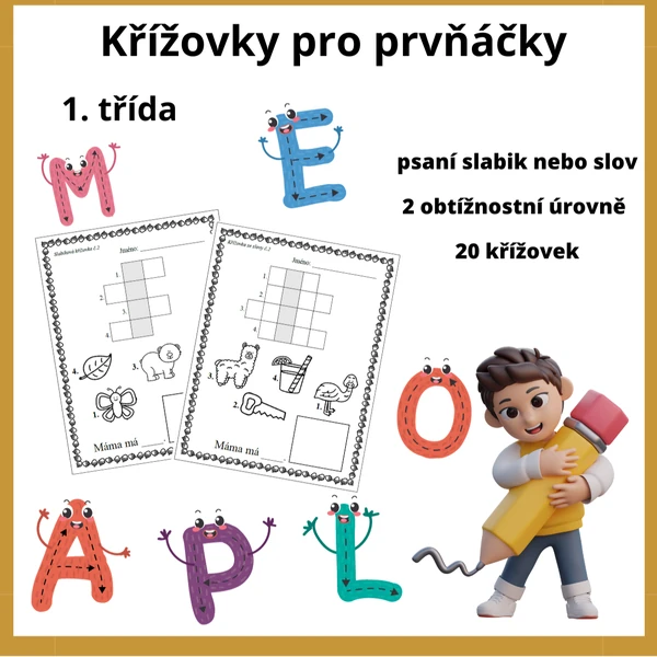 Křížovky pro prvňáčky