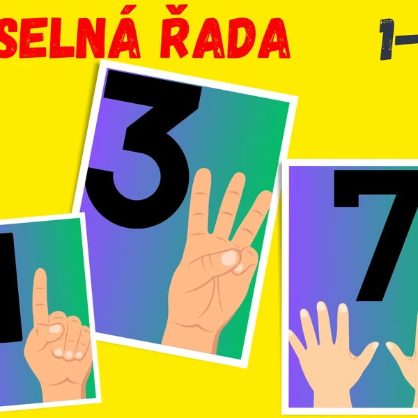 ČÍSELNÁ ŘADA DO 10 - VÝZDOBA, POMŮCKA