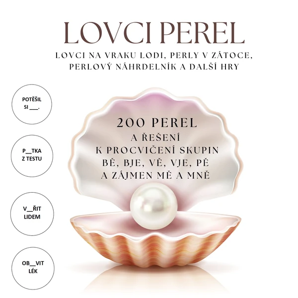Lovci perel- 200 kusů
