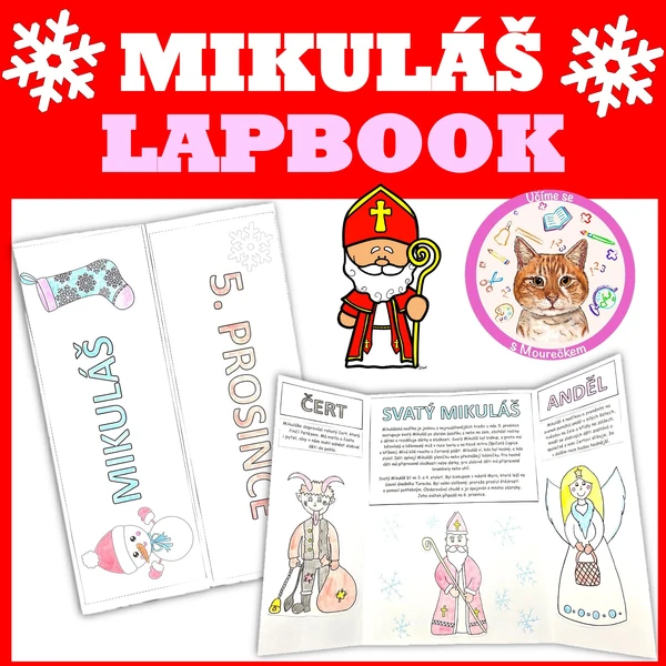 MIKULÁŠ - LAPBOOK