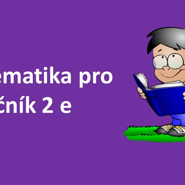 Matematika pro 1. ročník 2 e