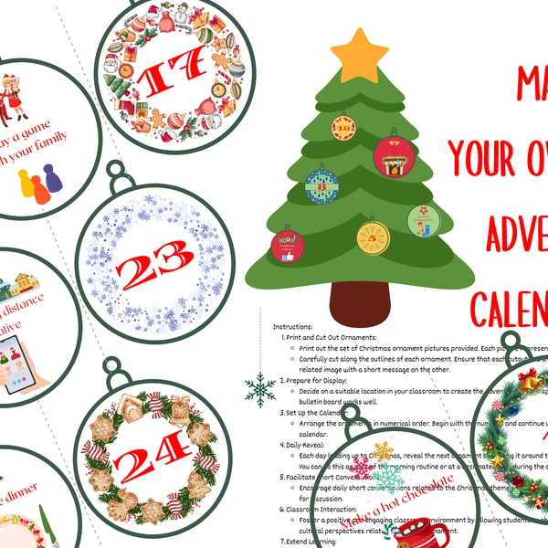 CLASSROOM ADVENT CALENDAR