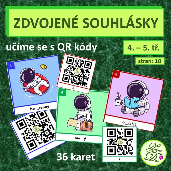 Zdvojené souhlásky s QR kódy