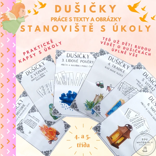 Dušičky - stanoviště s úkoly