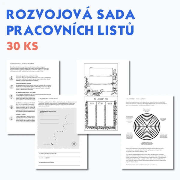 Sada růstových pracovních listů pro učitele 