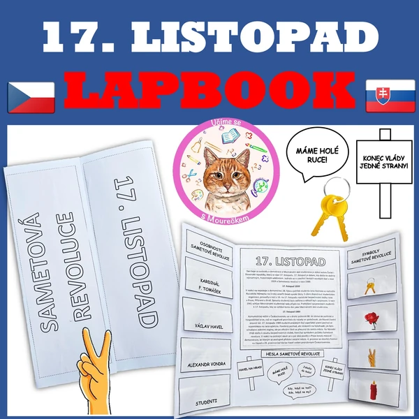SAMETOVÁ REVOLUCE - LAPBOOK