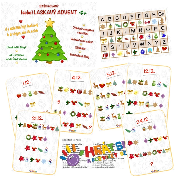 Sebelaskavý adventní kalendář 4+