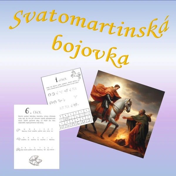 Svatomartinská bojovka + bonus smatomartinské omalovánky