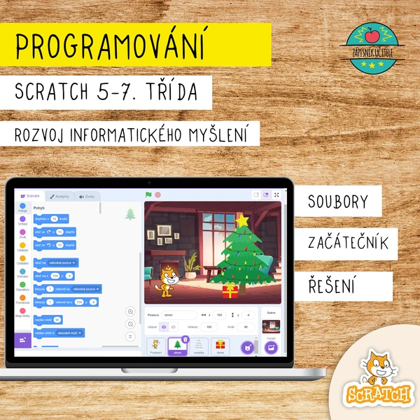 Vánoční programování ve Scratch