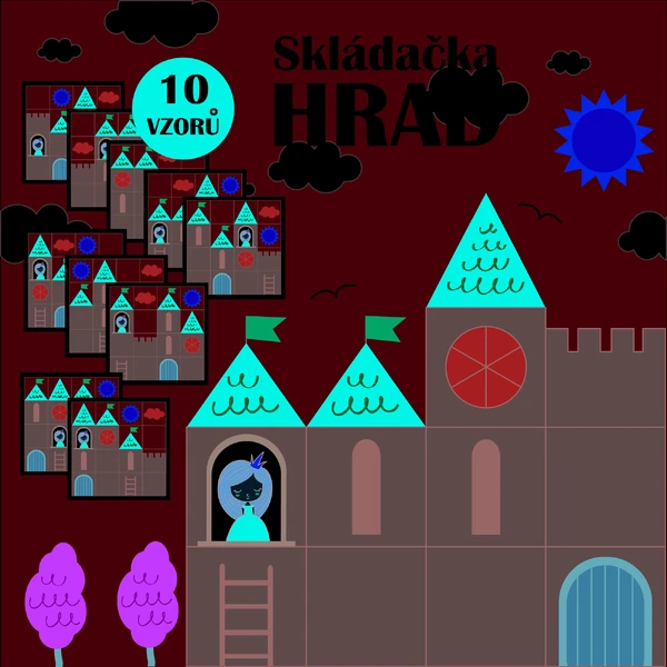 Skládačka HRAD