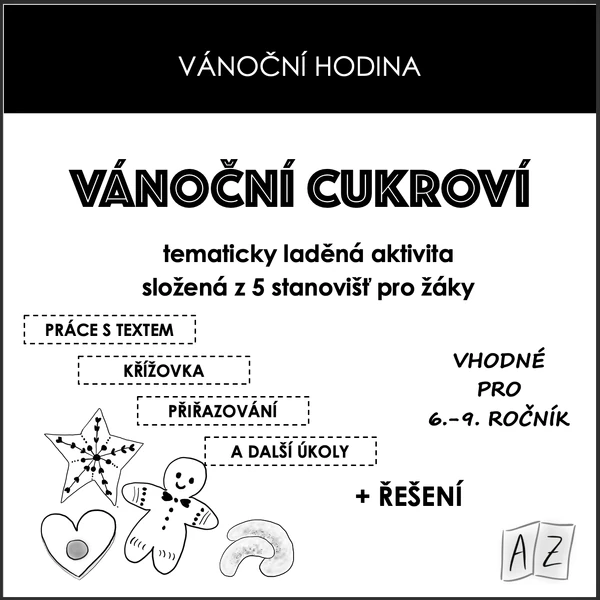 Vánoční hodina - VÁNOČNÍ CUKROVÍ