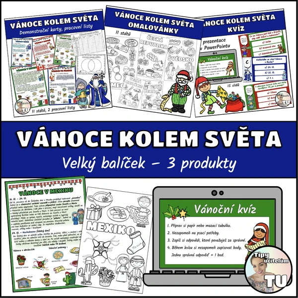 Vánoce kolem světa - velký balíček