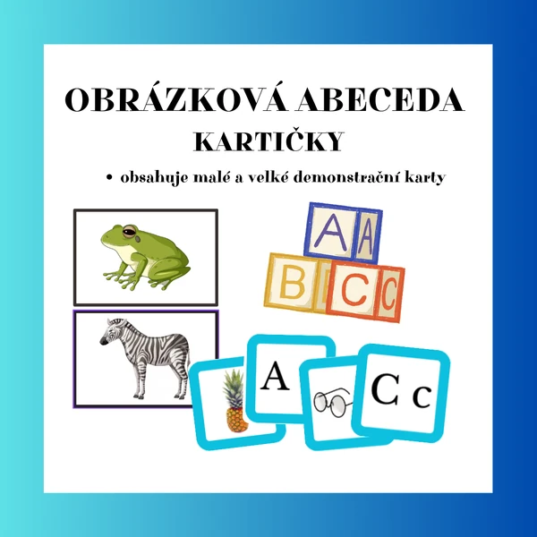 Obrázková abeceda - kartičky