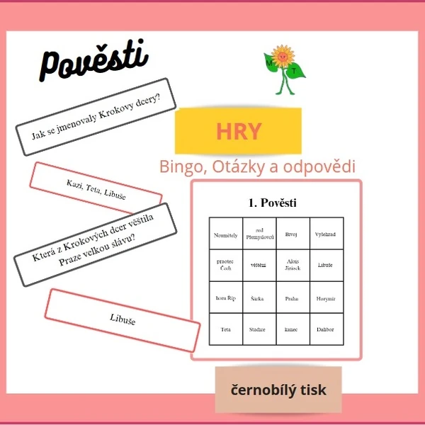 Nejstarší dějiny v pověstech, pověsti