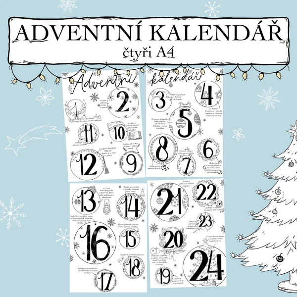 Adventní kalendář