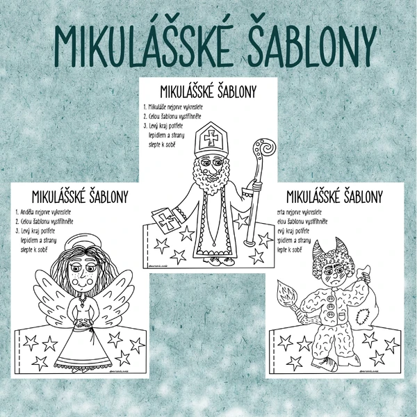 Mikulášské šablony