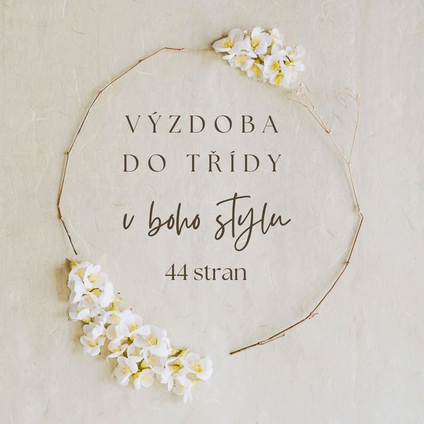Výzdoba třídy v boho stylu