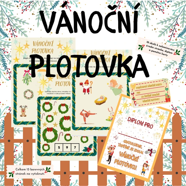 Vánoční plotovka 