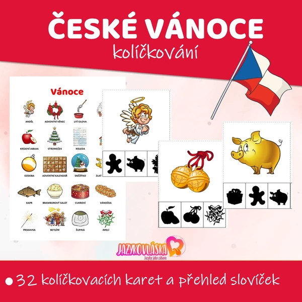Vánoce kolíčkování