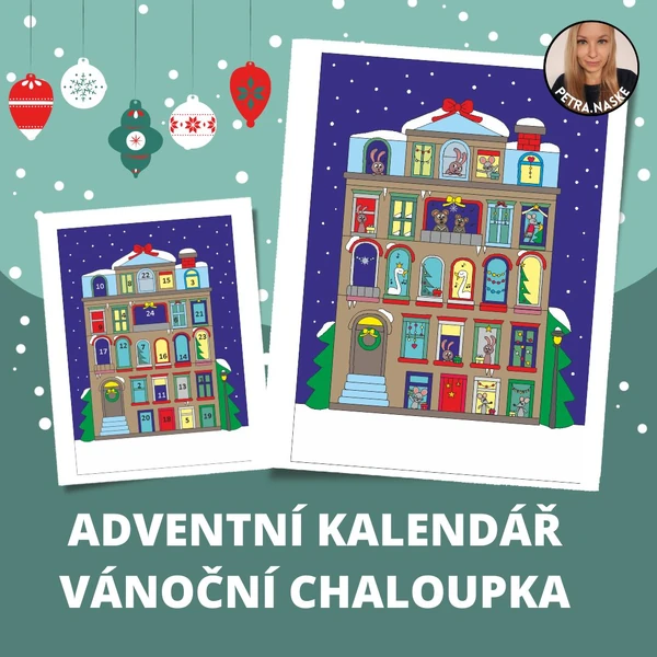 Adventní kalendář - Vánoční chaloupka
