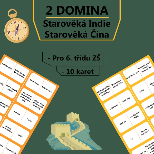 2 Domina - Starověká Indie a Starověká Čína