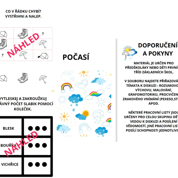 POČASÍ