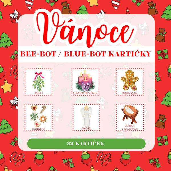 VÁNOCE - Bee-Bot / Blue-Bot