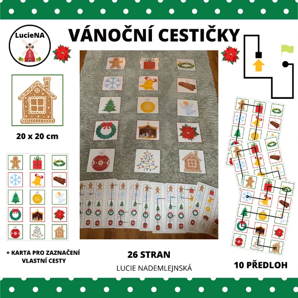 VÁNOČNÍ CESTIČKY