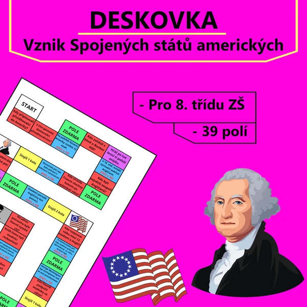 Deskovka - Vznik Spojených států amerických