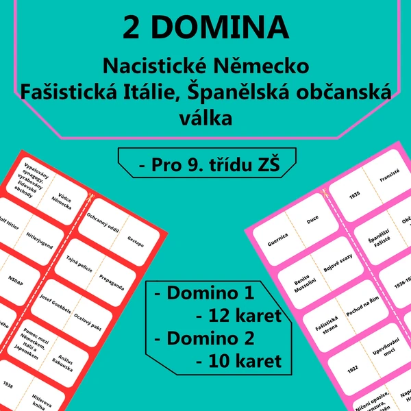 2 Domina - Nacistické Německo a Fašistická Itálie + Španělská občanská válka