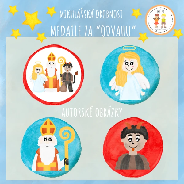 Mikulášská drobnost - medaile "za odvahu"