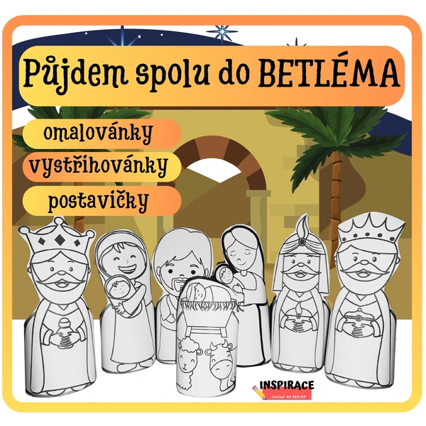 Půjdem spolu do Betléma (postavičky)