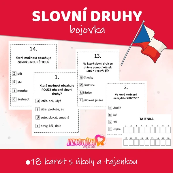 Slovní druhy bojovka