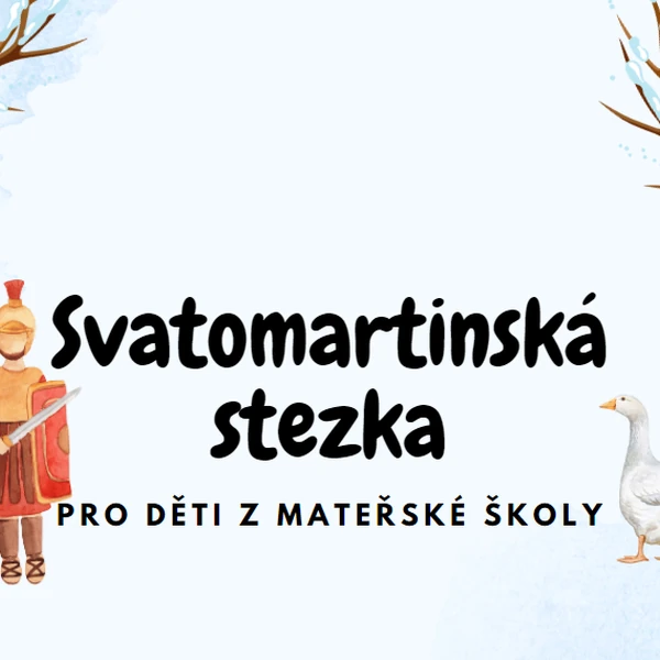 Svatomartinská stezka pro děti z mateřské školy