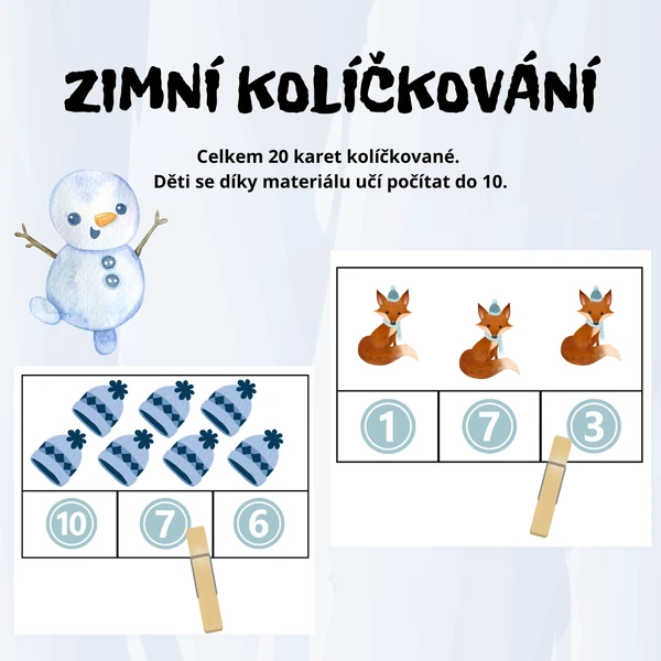Zimní kolíčkování