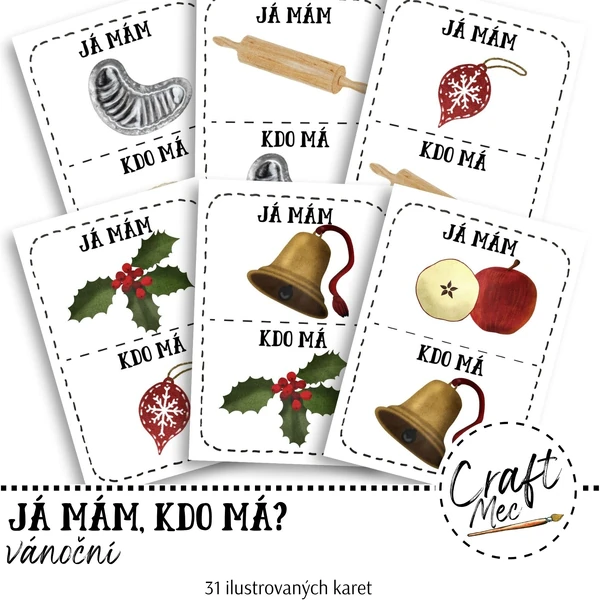 JÁ MÁM, KDO MÁ? - VÁNOČNÍ