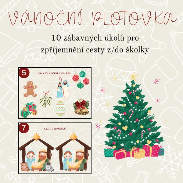 Vánoční plotovka