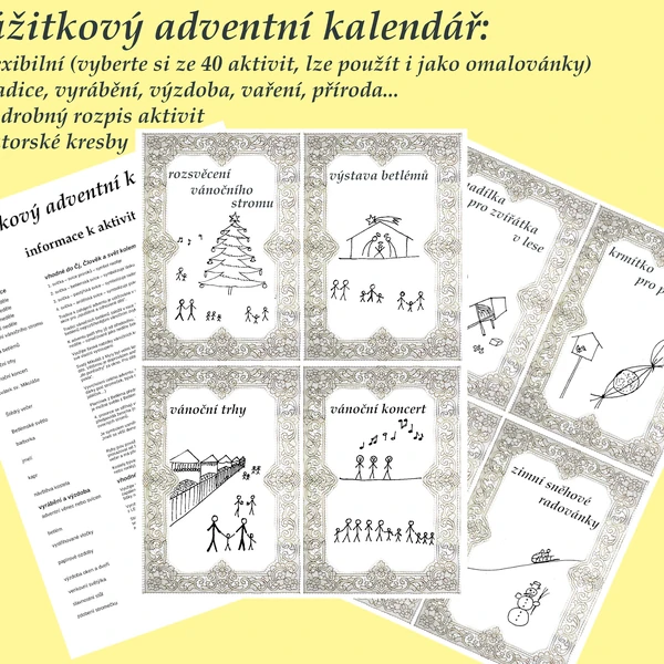Zážitkový adventní kalendář